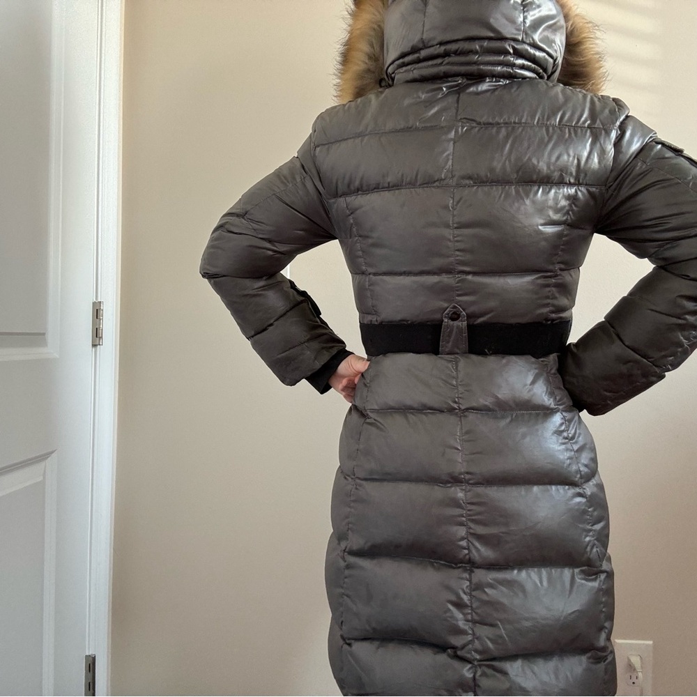 SAM. Goose Down & Raccoon Eskimo Winter Longline Puffer Jacket- Fair condition - Picture 6 of 16